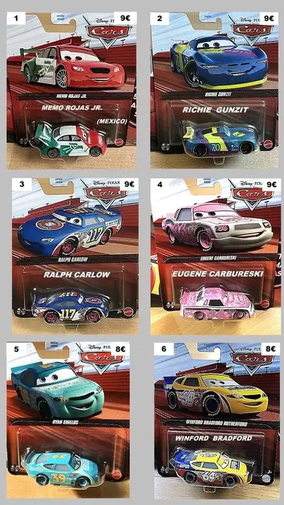 Mattel Disney Pixar Cars