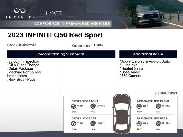 Infiniti Q50 2023 photo 2