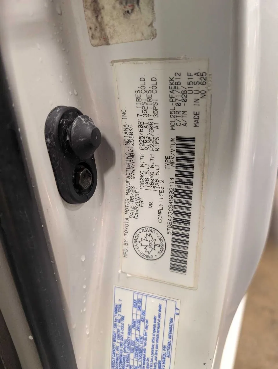 Toyota Sienna 2004 photo 4