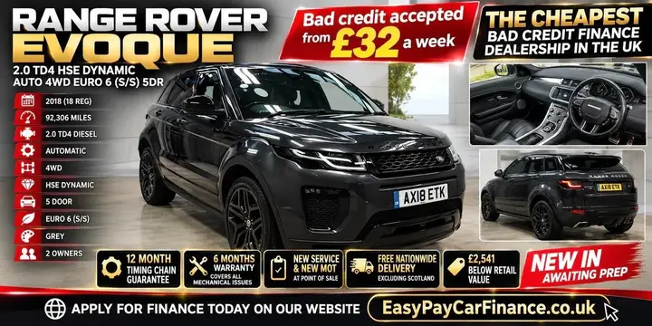 Land Rover Range Rover Evoque 2018 photo 2