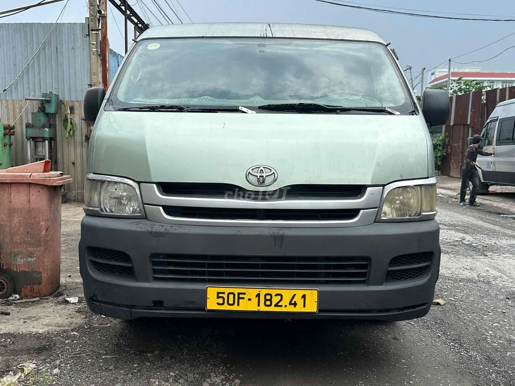 Toyota Hiace 2008 photo 3