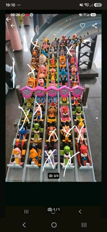 Hot Wheels Super Mario Kart Autos