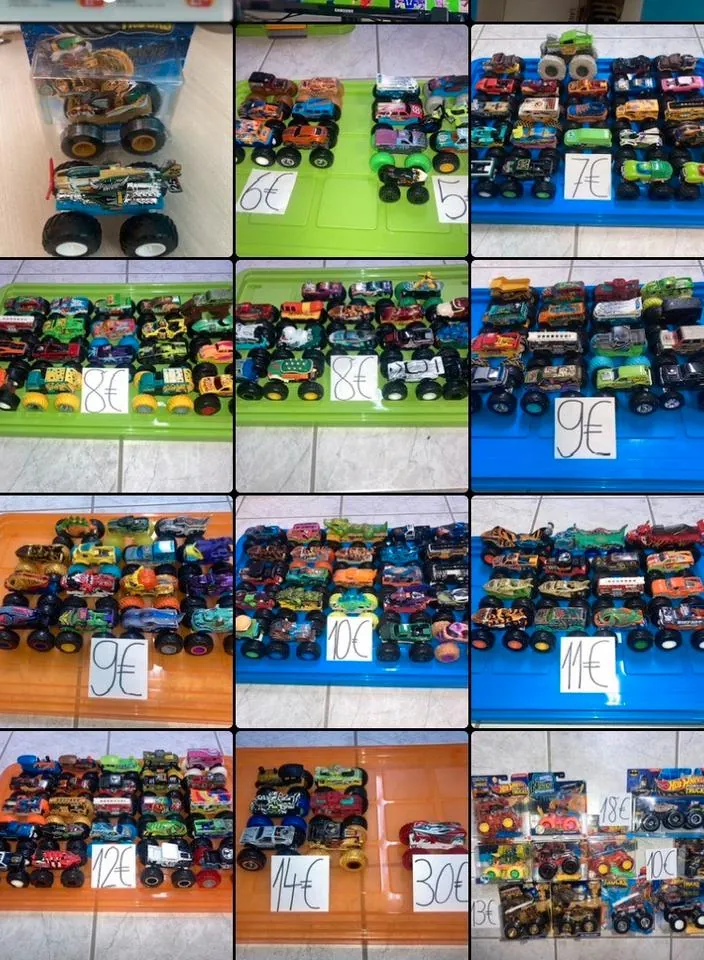 Mattel Hot-Wheels Monster-Trucks