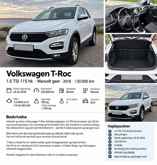Volkswagen T-Roc 2019 photo 2