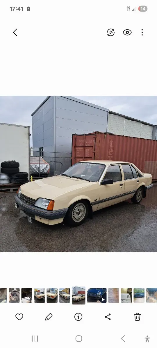 Opel Rekord 1985 photo 2