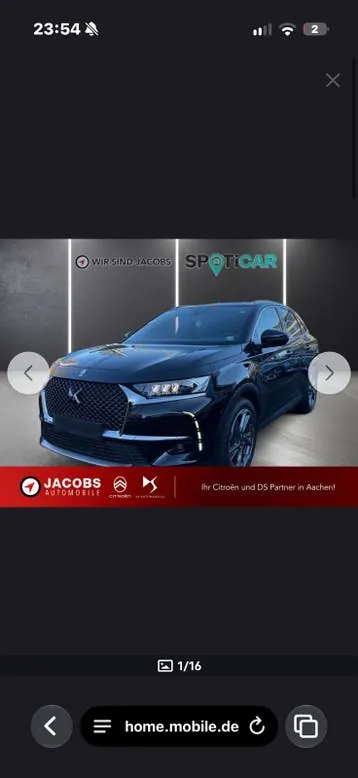 Citroen Ds7 Crossback