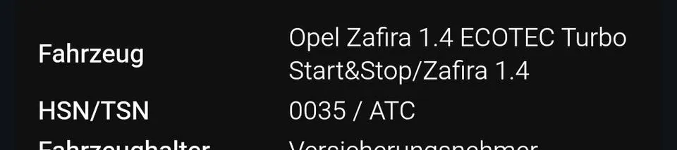 Opel Zafira