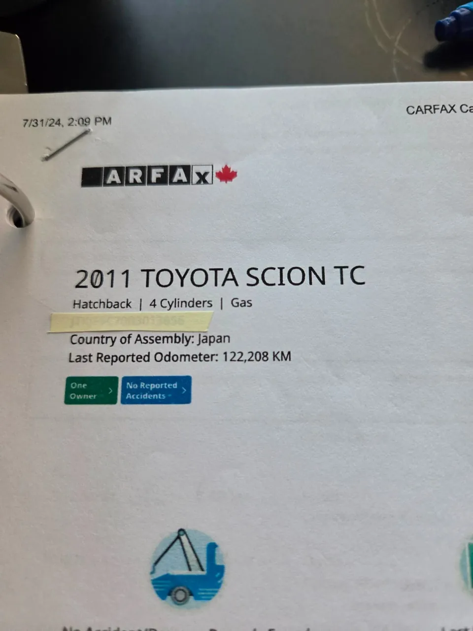 Scion Tc 2011 photo 5