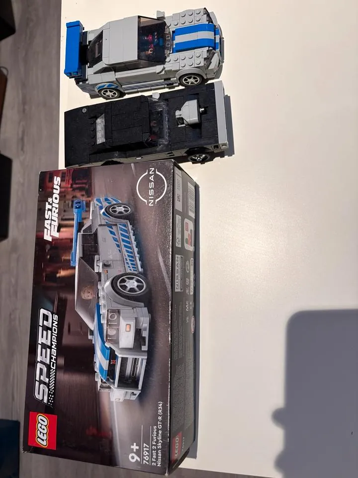 Lego Nissan Skyline Gt-R (R34) & Dodge Charger
