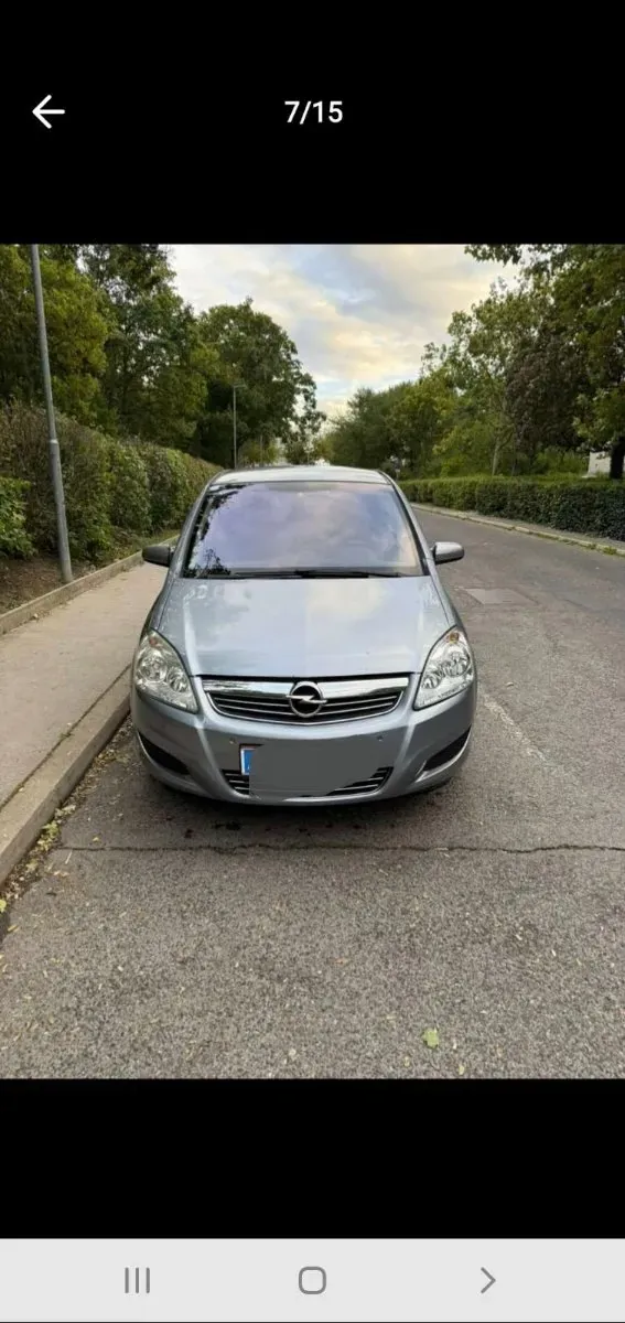 Opel Zafira 2009 photo 2