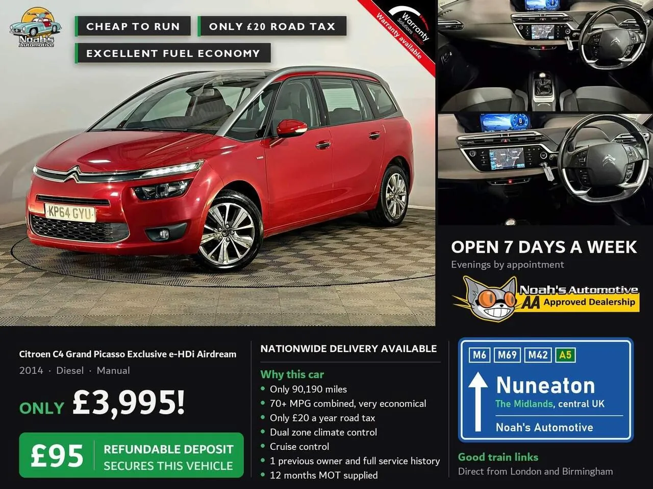 Citroen Grand C4 Picasso 2014 photo 2