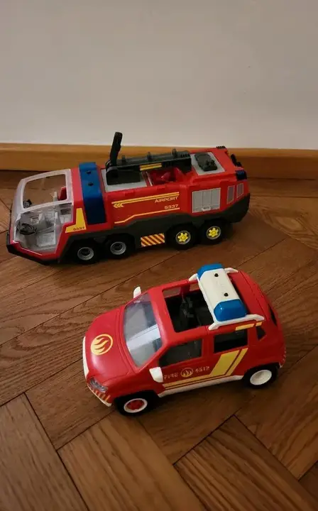 Playmobil Feuerwehr Autos