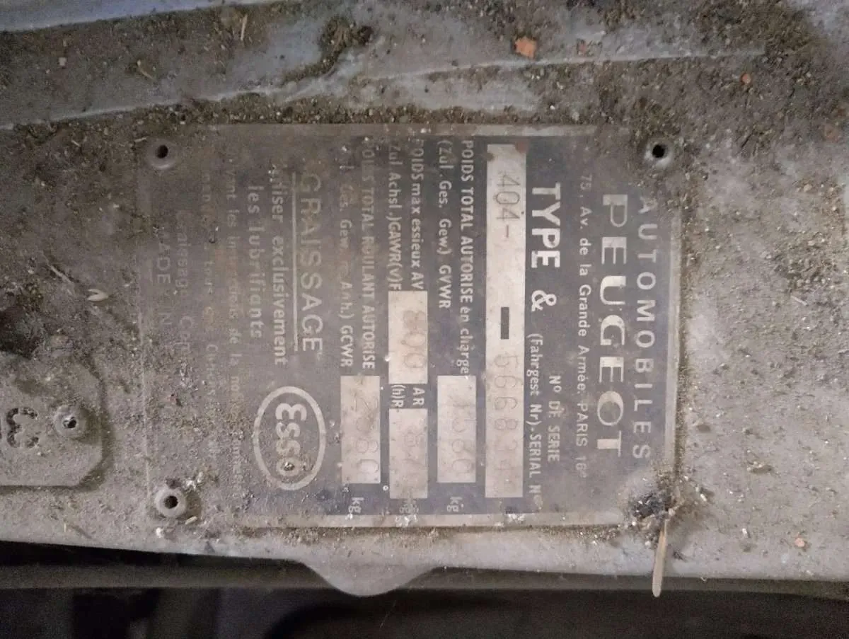 Peugeot 404 1972 photo 2
