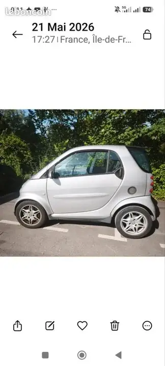 Smart Fortwo 2003 photo 3