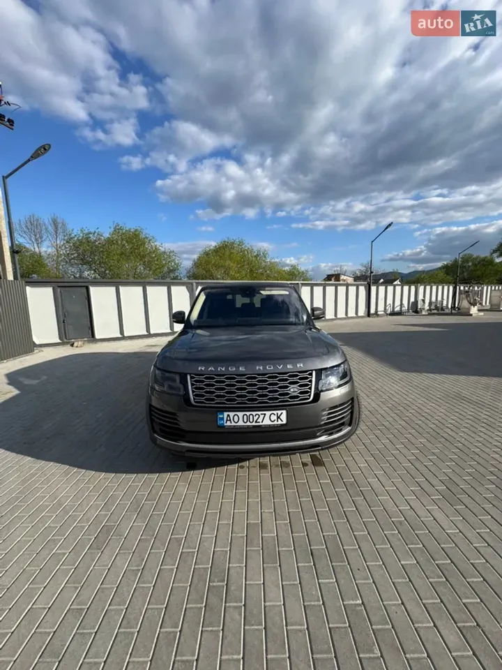 Land Rover Range Rover 2018 photo 2