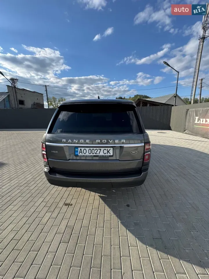 Land Rover Range Rover 2018 photo 4