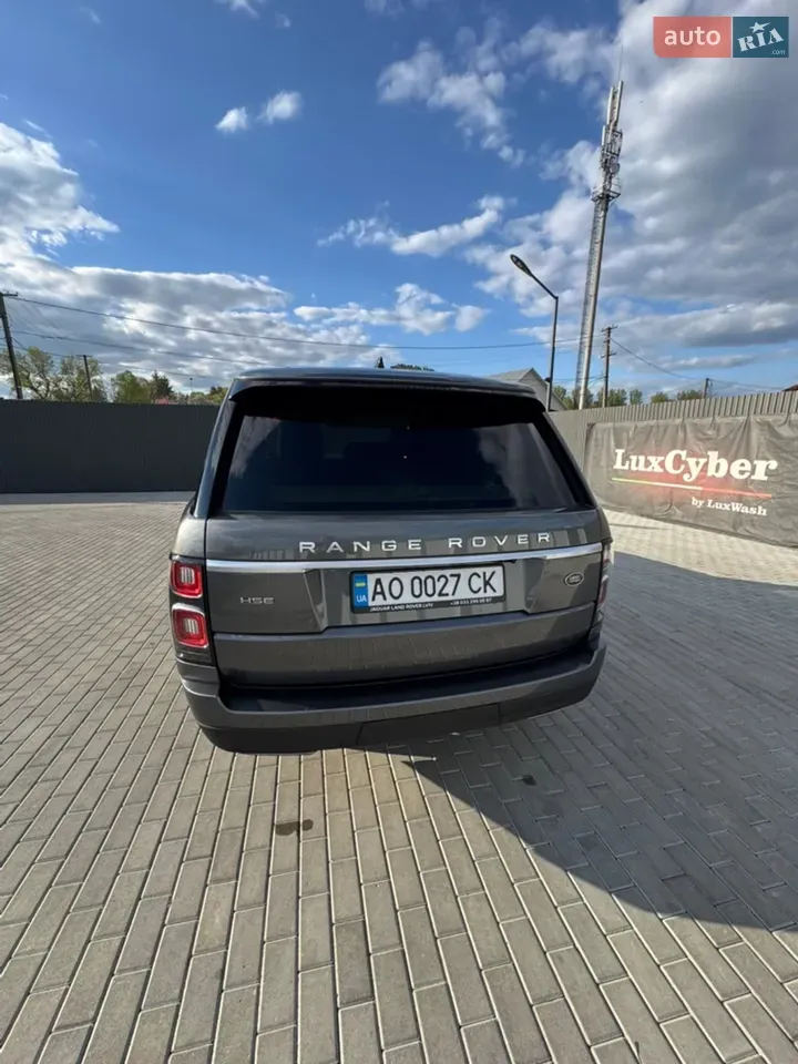 Land Rover Range Rover 2018 photo 3
