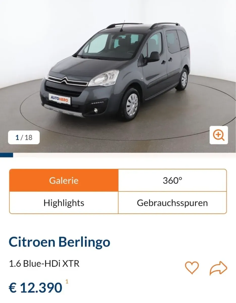 Citroen Berlingo 2017 photo 2