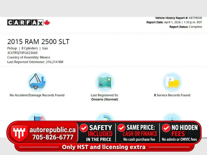 Ram 2500 2015 photo 5