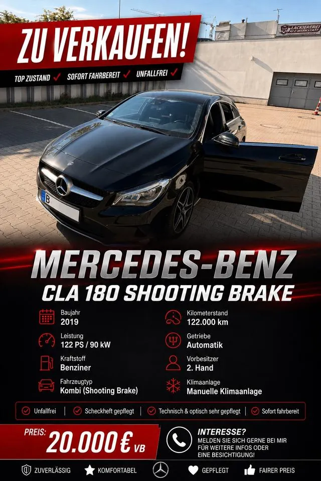 Mercedes-Benz Cla 180 Shooting Brake