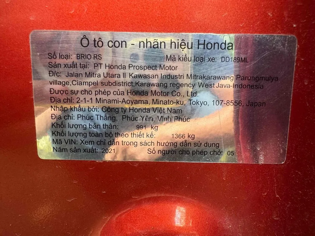 Honda Brio 2021 photo 5