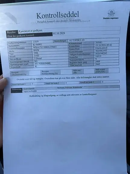 BMW 318D 2009 photo 3