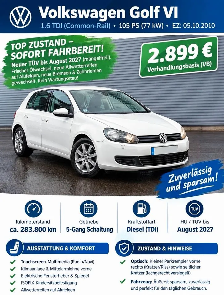 Volkswagen Golf Vi