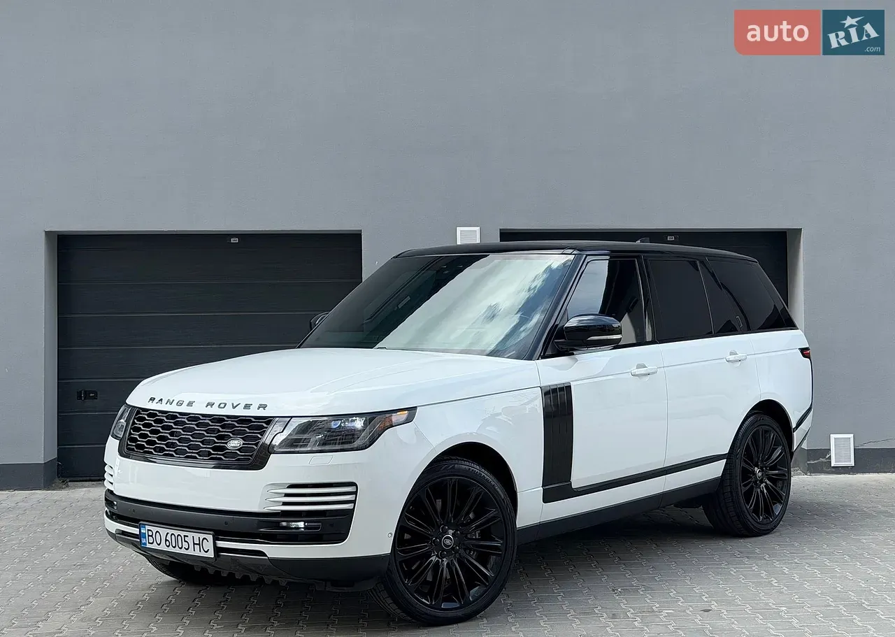 Land Rover Range Rover 2018 photo 3