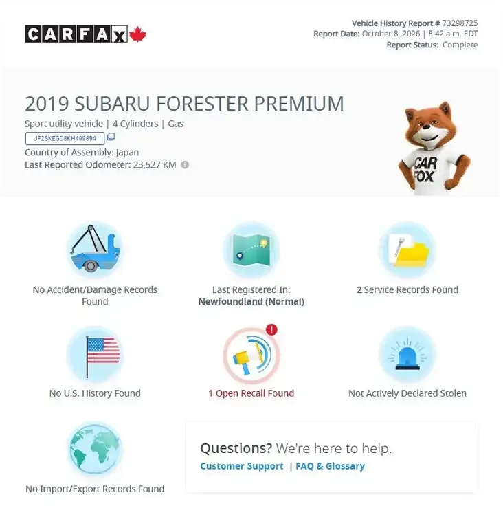 Subaru Forester 2019 photo 2