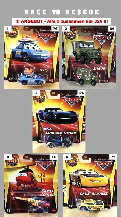 Mattel Disney Pixar Cars