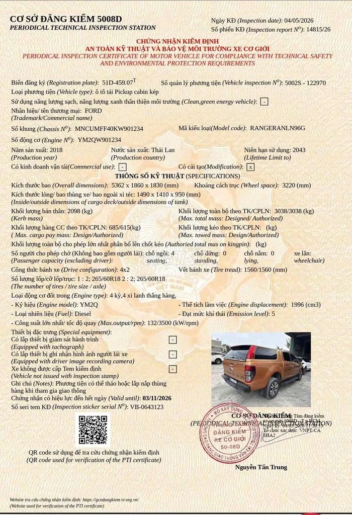 Ford Ranger 2018 photo 2