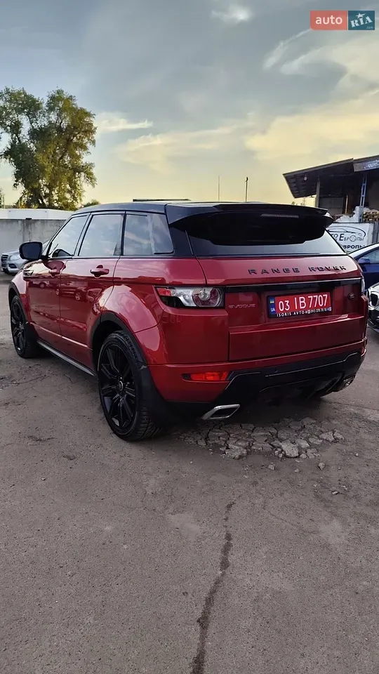 Land Rover Range Rover Evoque 2013 photo 2