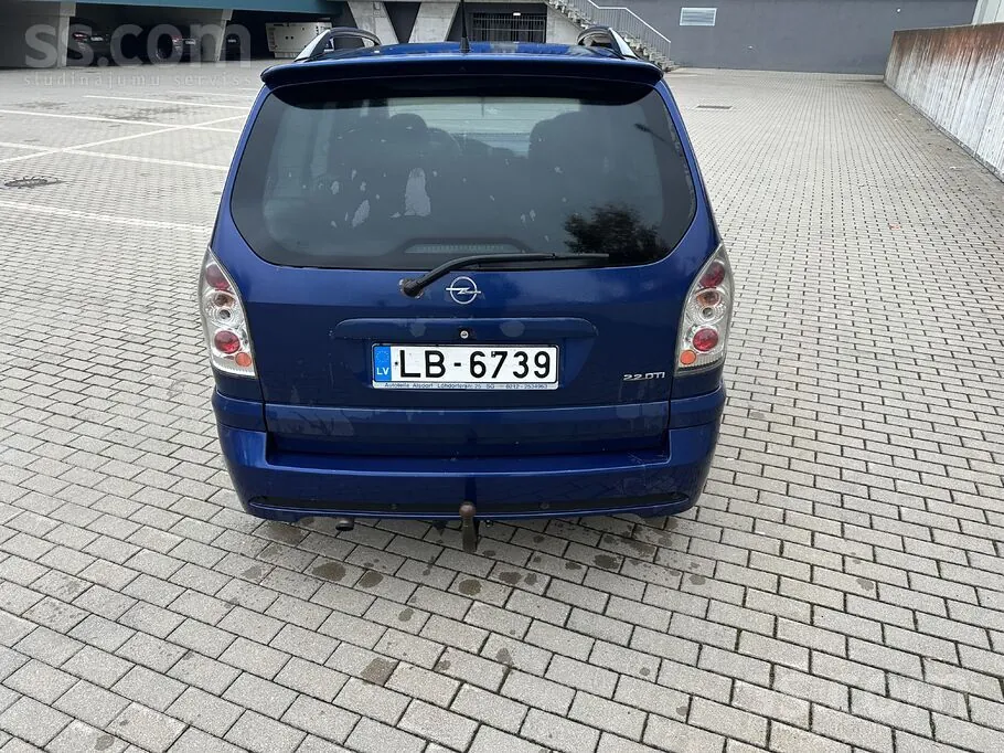 Opel Zafira 2003 photo 5
