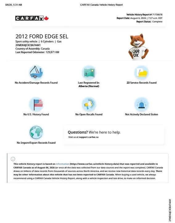 Ford Edge 2012 photo 5