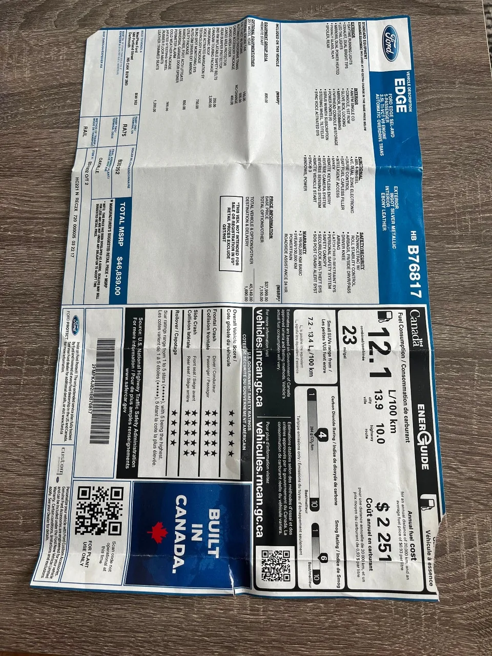 Ford Edge 2017 photo 3