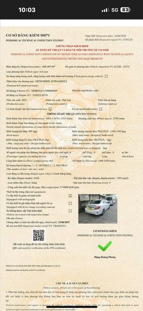 Mitsubishi Attrage 2022 photo 5