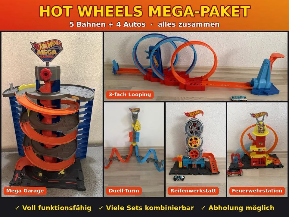 Hot Wheels Mega-Paket
