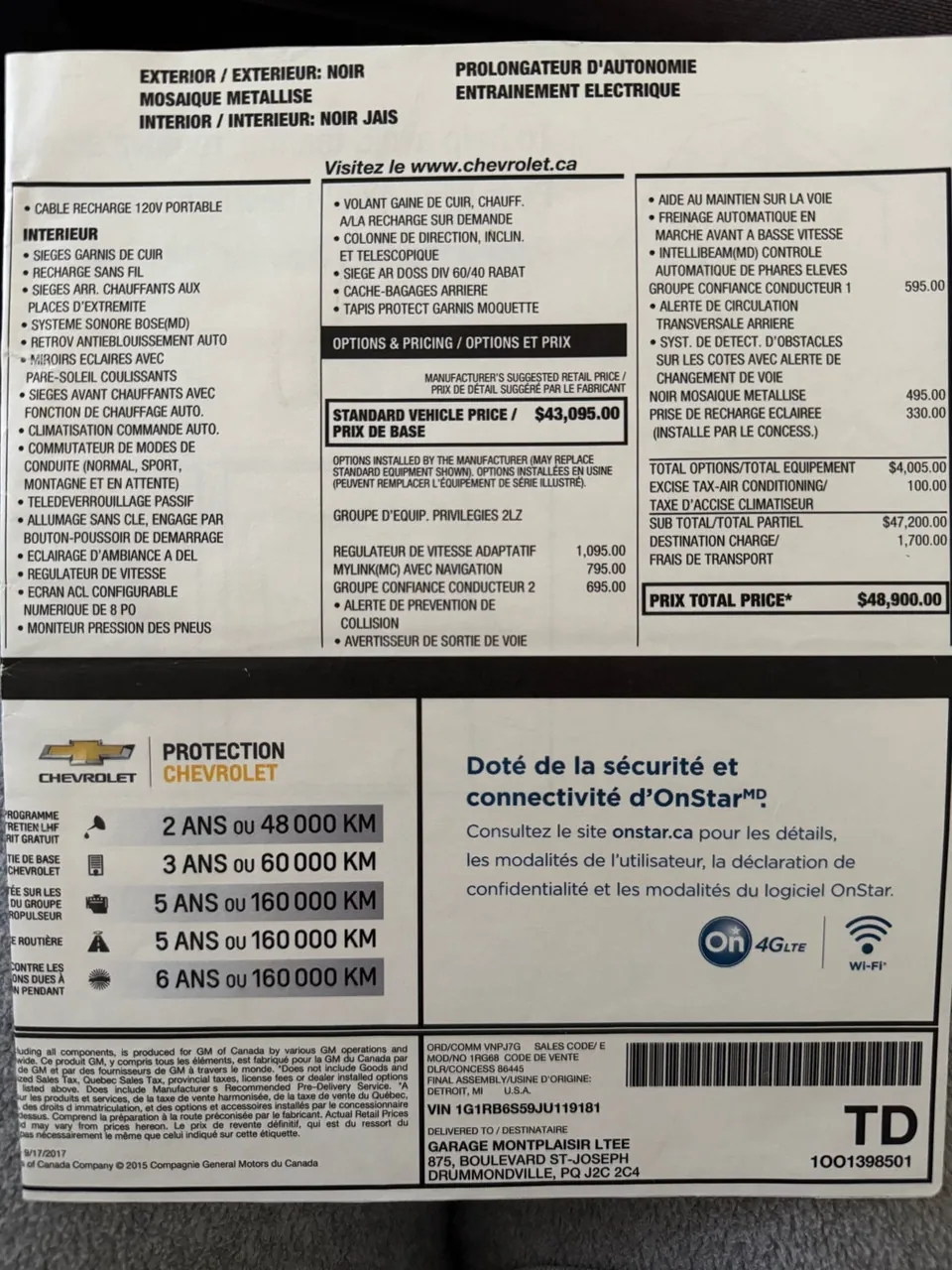 Chevrolet Volt 2018 photo 3