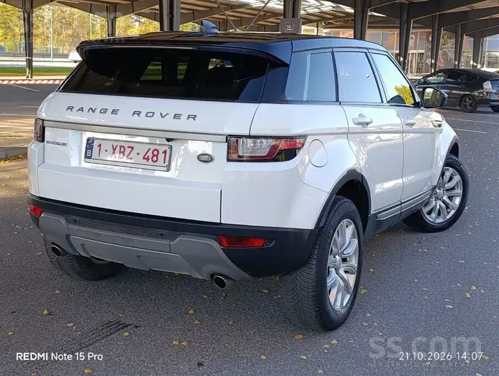Land Rover Range Rover Evoque 2018 photo 5