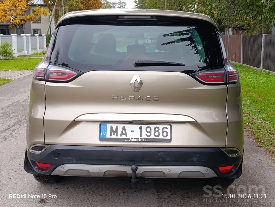 Renault Espace 2015 photo 5