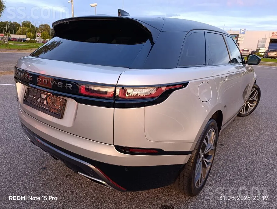Land Rover Range Rover Velar 2018 photo 5