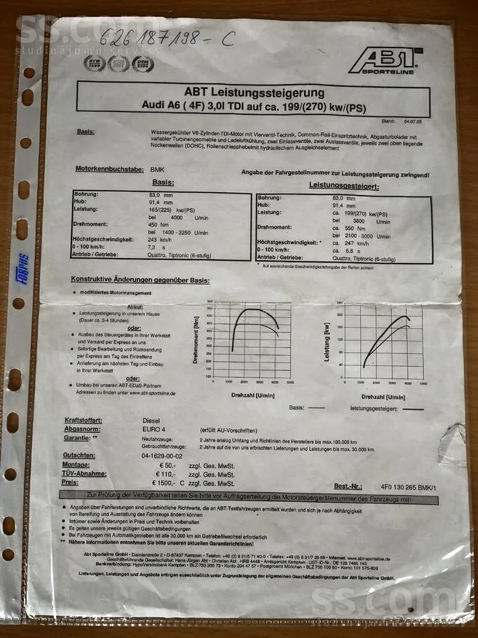 Audi A6 2005 photo 3