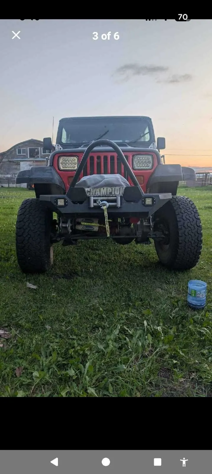 Jeep Wrangler 1989 photo 2