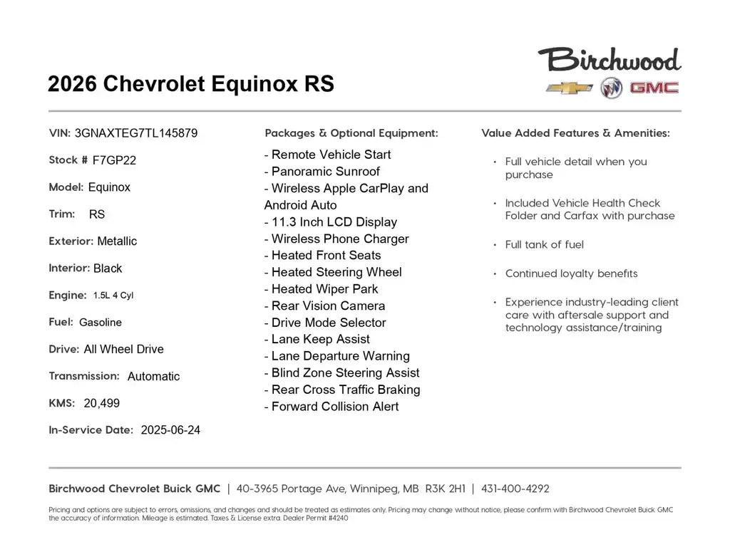 Chevrolet Equinox 2026 photo 2