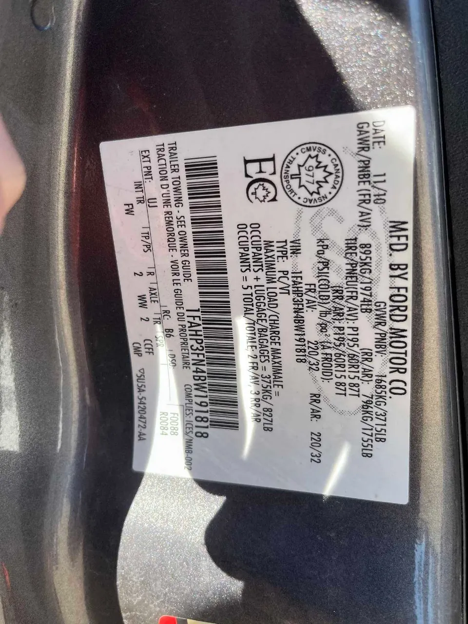 Ford Focus 2011 photo 3