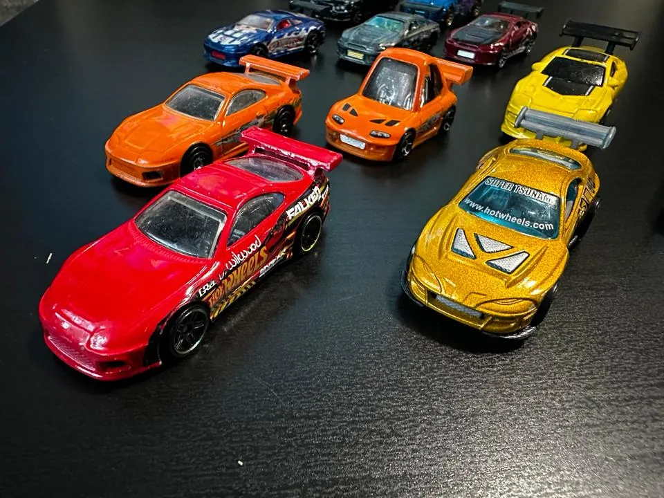 Hot Wheels Supra Skyline Rx7 Mx5