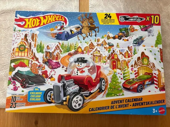 Hot Wheels Adventskalender