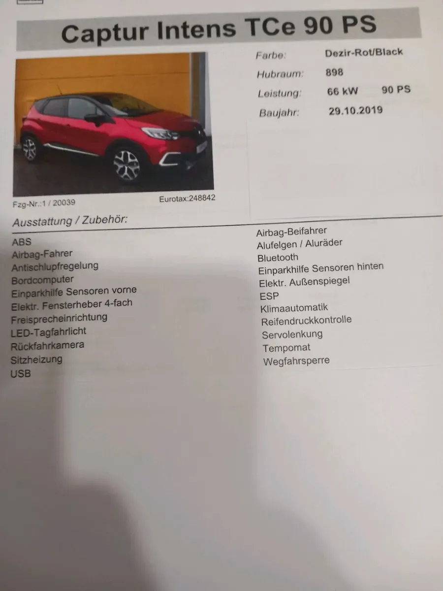 Renault Captur 2019 photo 2