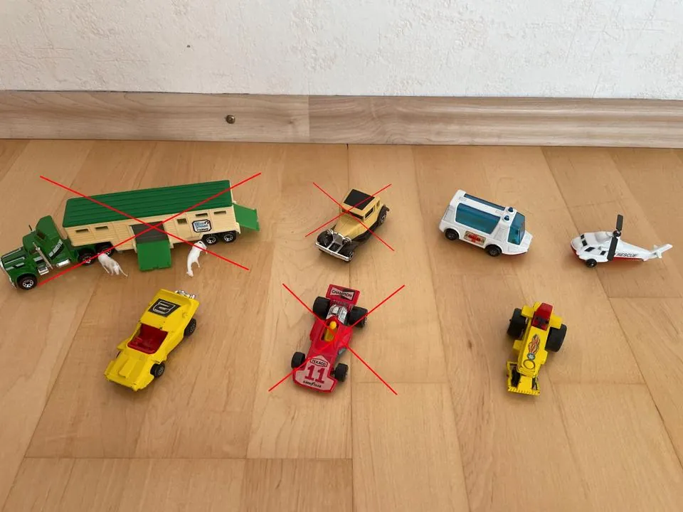 Matchbox Autos 70Er