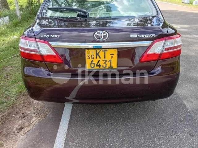 Toyota Premio 2012 photo 5